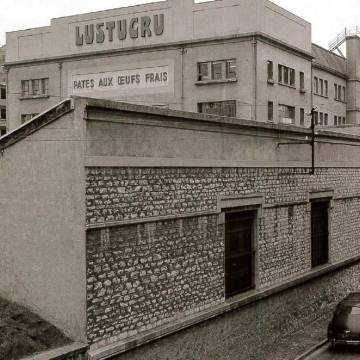 La marque Lustucru - photo d'époque - Usine La marque Lustucru - photo d'époque - Usine