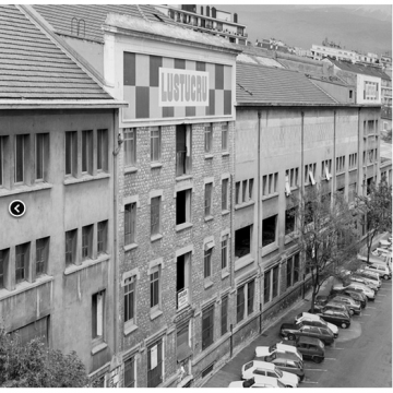 La marque Lustucru - photo d'époque - Usine La marque Lustucru - photo d'époque - Usine