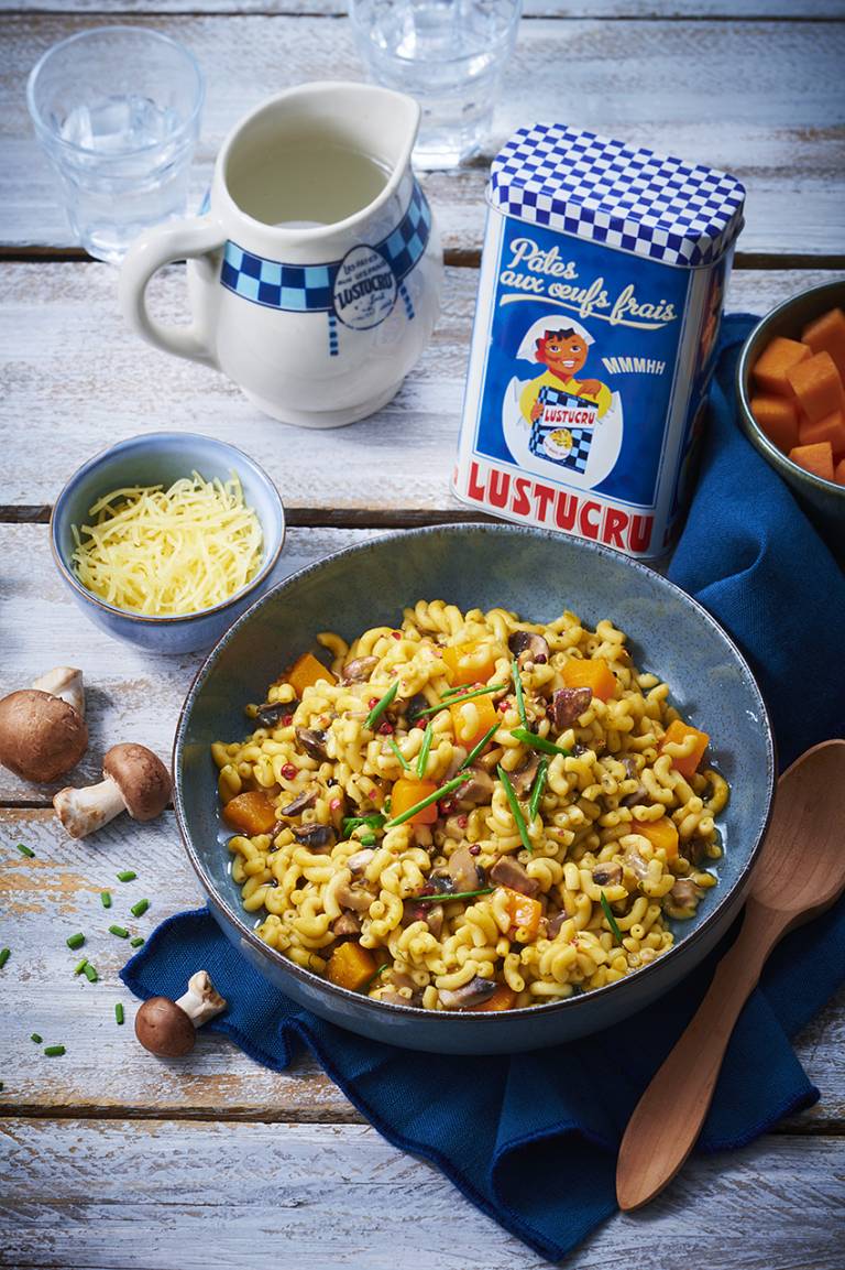 Risotto de coquillettes au potiron