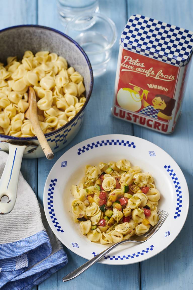 Caponata – Collerettes aux légumes du soleil Caponata – Collerettes aux légumes du soleil