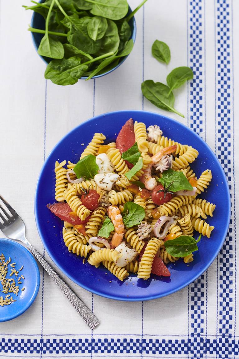 Salade de Grandes Torsades aux fruits de mer